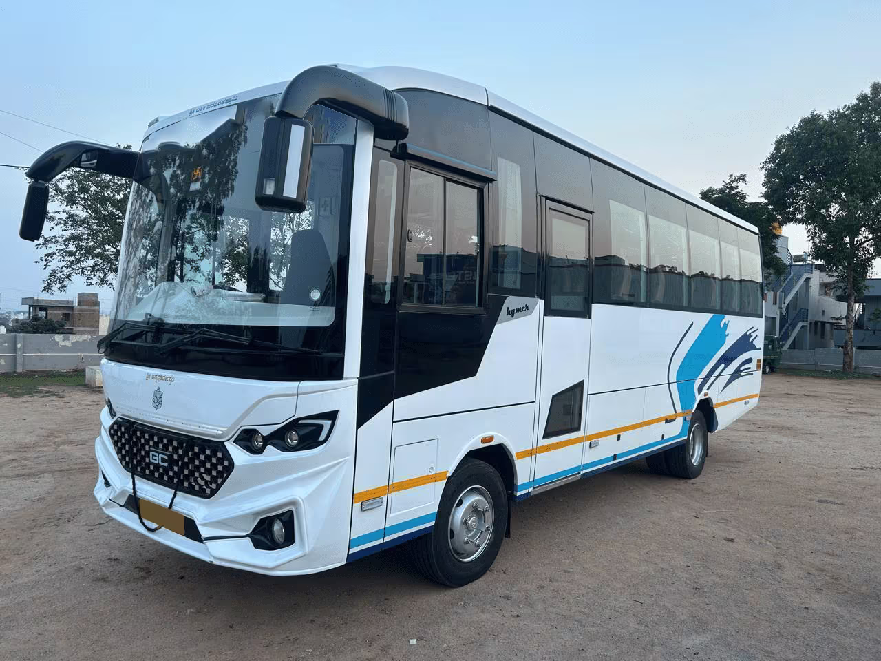 Tourist Bus - Front view